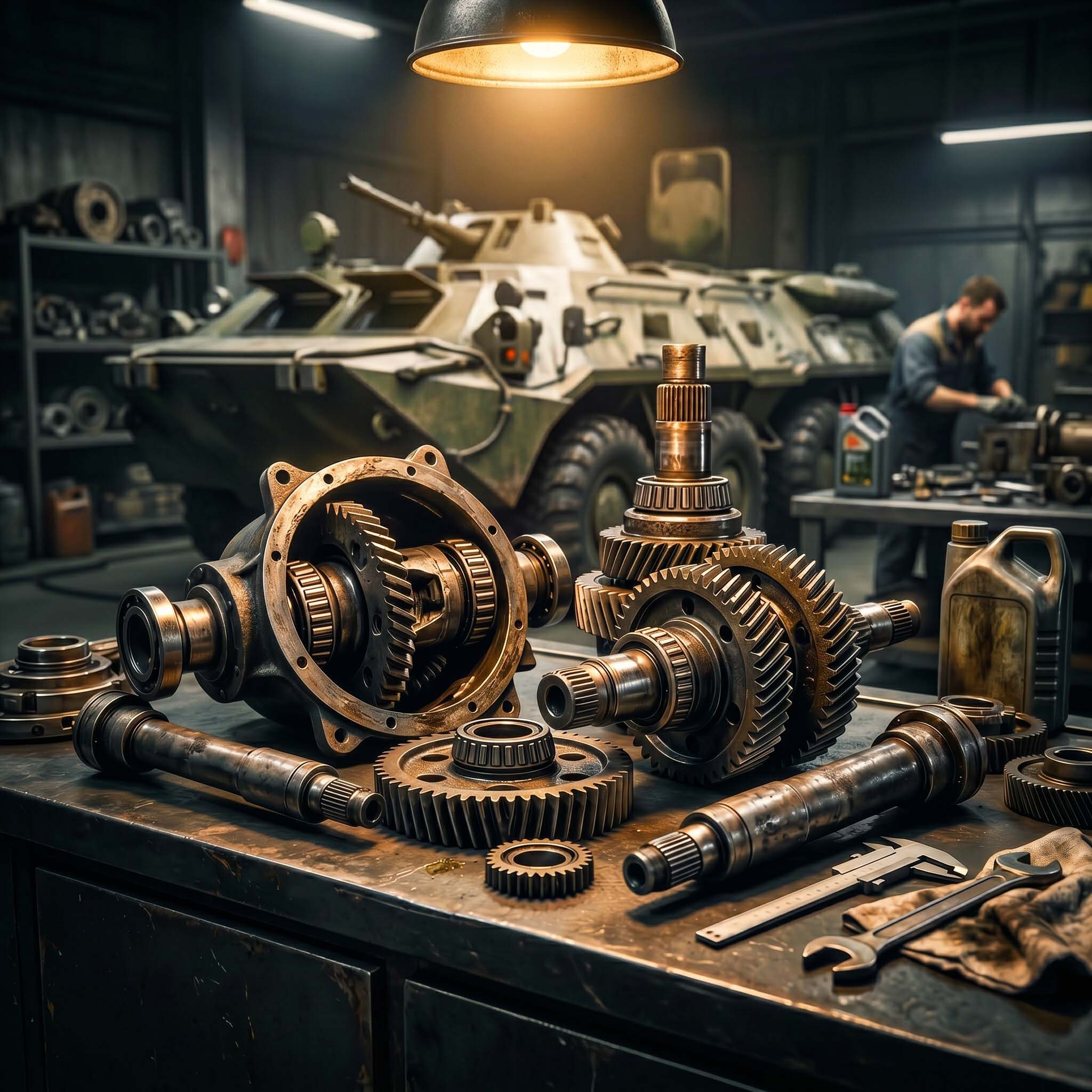 BTR-80 yedek parçaları