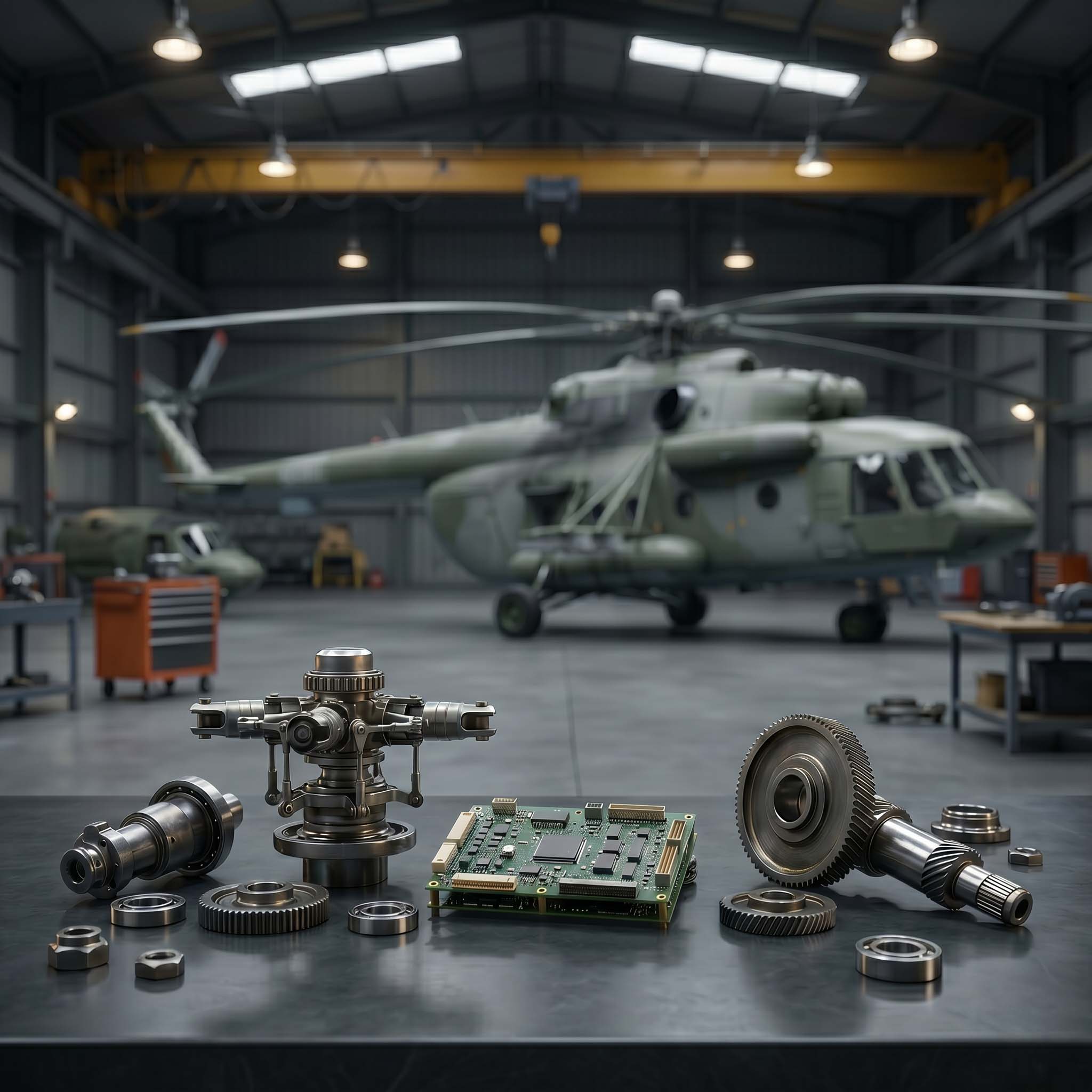 MI Serisi Helikopter Yedek Parçaları