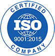 ISO 9001:2015 Certified Company