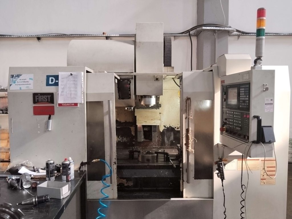 CNC Dikey ve Freze Makinesi